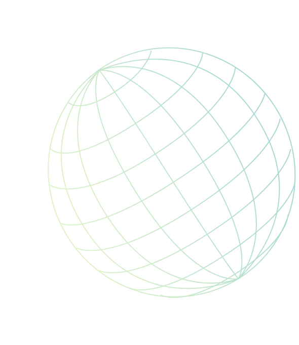 Decorative Strategy Globe Shape Graphic